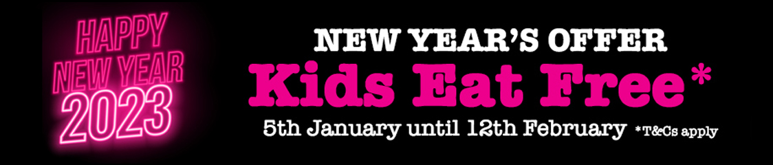 Featured image for “New Year’s Offer: Kids Eat for Free”